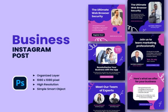 7 Polished Instagram Templates for a Professional Feed