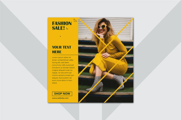 Boost Your Fashion Brand's Reach with a Sale Post Template