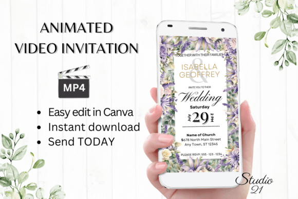 Create Stunning Digital Wedding Invitations in Minutes