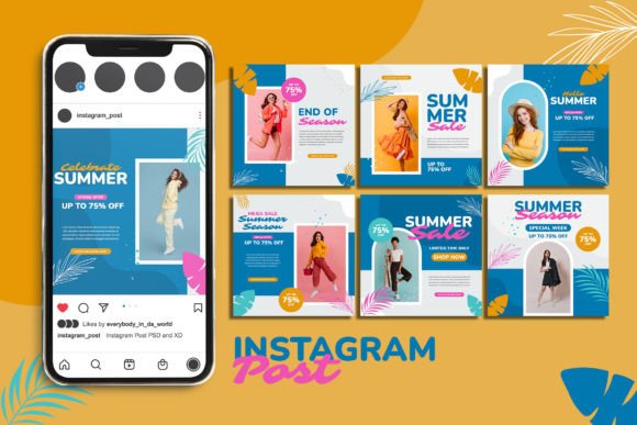 Effortless Summer Sale Graphics for Your Instagram Feed