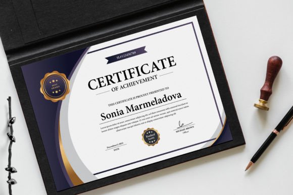 Elevate Recognition: The Simple, Modern, Classy Certificate Template