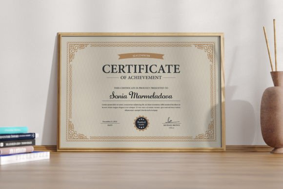 Modern Certificates of Appreciation: A Simple, Classy Design Template