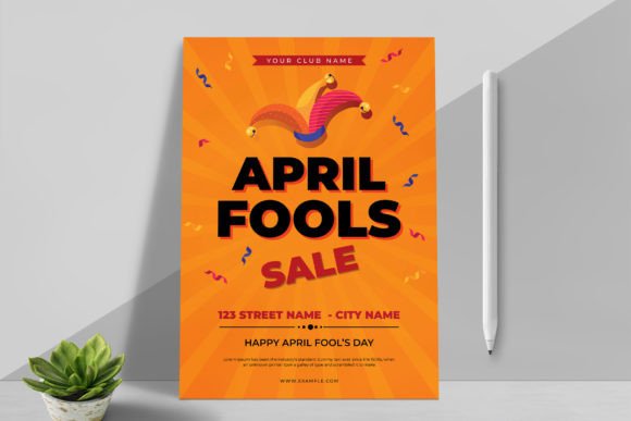Prank Your Audience (In a Good Way) with This Flyer Template