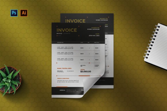 Simplybold - Invoice Template: Streamline Your Billing Process