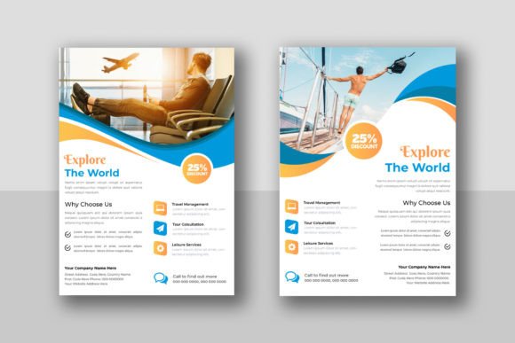 Stunning Travel Agency Flyer Design for Modern Brands
