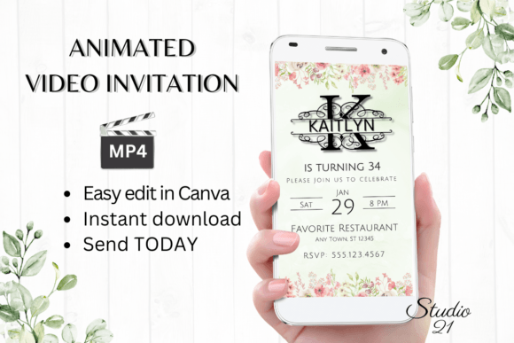 The Monogram Letter K: A Digital Invite That Sets the Tone
