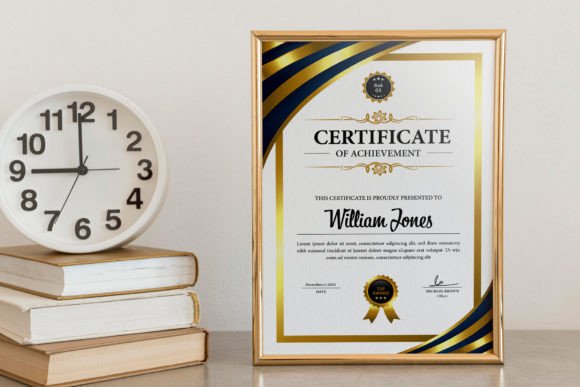 The Simple Modern Classy Certificate: A Designer's Secret Weapon